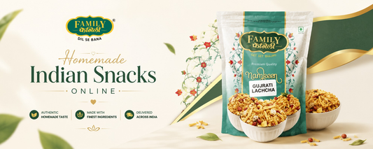 Homemade Indian Snacks Online: Authentic Family Snacks Delivered Across India